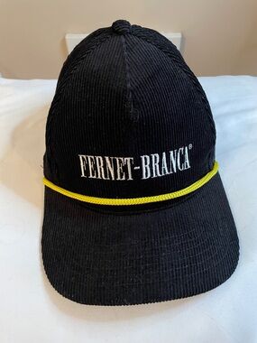 Fernet Branca corduroy baseball cap